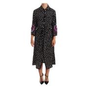 Shirt Dresses Dolce & Gabbana , Black , Dames