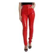 Skinny Jeans Dolce & Gabbana , Red , Dames