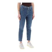 Cropped Jeans Agolde , Blue , Dames