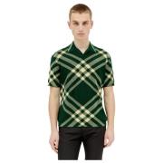Polo Shirts Burberry , Green , Heren