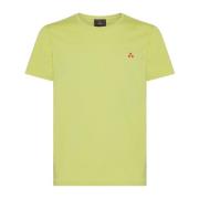 Groene T-shirts Peuterey , Green , Heren