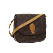 Pre-owned Canvas louis-vuitton-bags Louis Vuitton Vintage , Brown , Da...