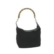 Pre-owned Nylon handbags Gucci Vintage , Black , Dames