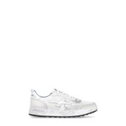 Witte Leren Sneakers voor Mannen Premiata , White , Heren