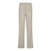 Wide Trousers MOS Mosh , Beige , Dames