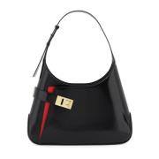 Shoulder Bags Salvatore Ferragamo , Black , Dames