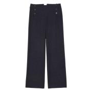 Gabriel blauw en zwarte broek Ines De La Fressange Paris , Blue , Dame...