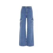 Wide Jeans Liu Jo , Blue , Dames