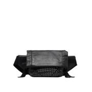 Pre-owned Leather crossbody-bags Bottega Veneta Vintage , Black , Dame...