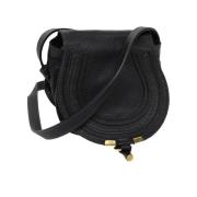 Pre-owned Leather shoulder-bags Chloé Pre-owned , Black , Dames