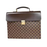 Pre-owned Canvas handbags Louis Vuitton Vintage , Brown , Heren