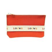 Pre-owned Canvas handbags Loewe Pre-owned , Orange , Dames