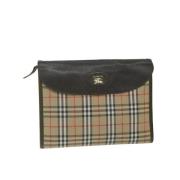 Pre-owned Nylon clutches Burberry Vintage , Multicolor , Dames