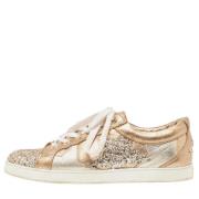 Pre-owned Leather sneakers Jimmy Choo Pre-owned , Multicolor , Dames