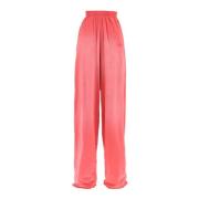 Wide Trousers Vetements , Pink , Dames