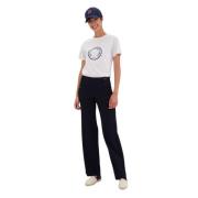 Gabriel navy broek Ines De La Fressange Paris , Blue , Dames