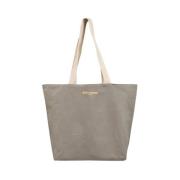 Reversible Lila Khaki Tote Tas Ines De La Fressange Paris , Green , Da...