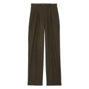 Marlow khaki broek Ines De La Fressange Paris , Green , Dames