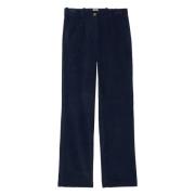 Francisco navy blauwe katoenen broek Ines De La Fressange Paris , Blue...