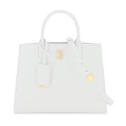 Tote Bags Burberry , White , Dames