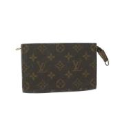 Pre-owned Canvas louis-vuitton-bags Louis Vuitton Vintage , Brown , Da...