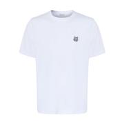 T-Shirts Maison Kitsuné , White , Heren