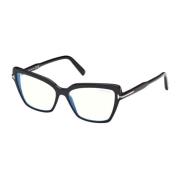 Mode Bril Ft5948-B Zwart Tom Ford , Black , Dames