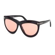 Sunglasses Tom Ford , Black , Dames