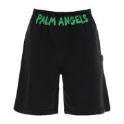 Casual Shorts Palm Angels , Black , Heren