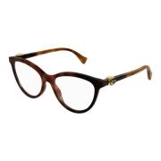 Stijlvolle Bril Gucci , Brown , Dames