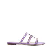 Flat Sandals Valentino Garavani , Purple , Dames