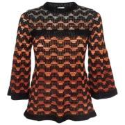 Pre-owned Knit tops Missoni Pre-owned , Orange , Dames