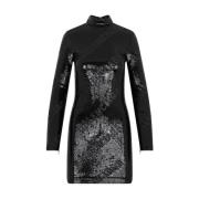 Coltrui Jurk Balenciaga , Black , Dames