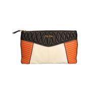 Pre-owned Leather clutches Miu Miu Pre-owned , Multicolor , Dames