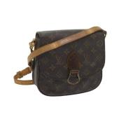 Pre-owned Canvas louis-vuitton-bags Louis Vuitton Vintage , Brown , Da...