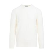 Round-neck Knitwear Dunhill , White , Heren