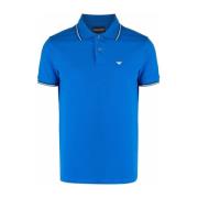 Polo Shirts Emporio Armani , Blue , Heren