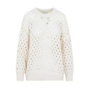 Round-neck Knitwear Isabel Marant , Beige , Dames