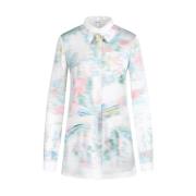 Wit Multicolor Shirt 2016 Loewe , Multicolor , Dames