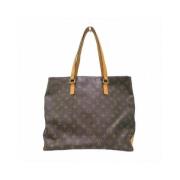 Pre-owned Cotton louis-vuitton-bags Louis Vuitton Vintage , Brown , Da...