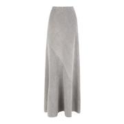 Felicita, lange wollen rok Cortana , Gray , Dames