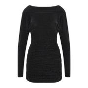 Short Dresses Saint Laurent , Black , Dames