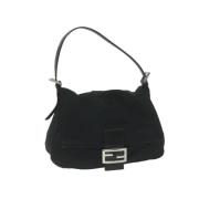 Pre-owned Nylon fendi-bags Fendi Vintage , Black , Dames