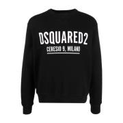 Sweatshirts Dsquared2 , Black , Heren