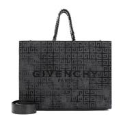 G-Tote Medium Tote Met Ketting Givenchy , Black , Dames