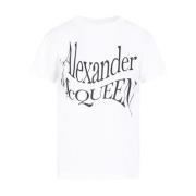 T-Shirts Alexander McQueen , White , Dames