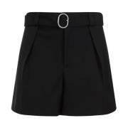 Zwarte Shorts Jil Sander , Black , Heren