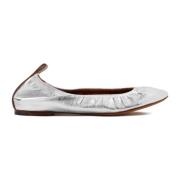 Zilveren Ballerina Schoenen Lanvin , Gray , Dames