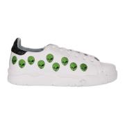 Witte Groene Sneakers Chiara Ferragni Collection , White , Dames