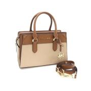 Pre-owned Leather handbags Michael Kors Pre-owned , Beige , Dames